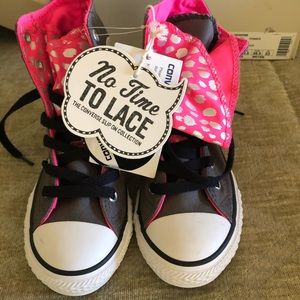 Converse girls high tops